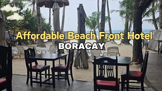 Budget Beach Front Hotel in Boracay  Royal Park Hotel [upl. by Tihom548]