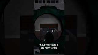 thought process of a pf sniper shorts phantomforces clean trickshots [upl. by Hajed]