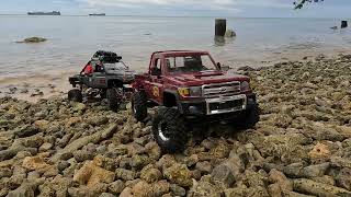 RC Crawler MN82 scale 112 coral test run [upl. by Acey]