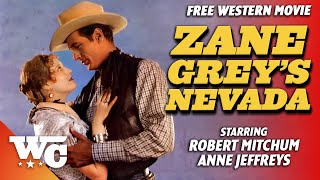 Zane Grey Nevada  Full Classic Western Cowboy Movie  Free 1944 Movie  Robert Mitchum  WC [upl. by Arual959]