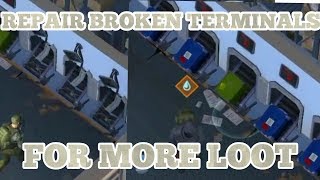 Repair Broken Terminals to get more loot New update 196 [upl. by Lewse]