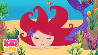 Relaxing Music for Kids Mermaids Garden 🧜‍♀️ 12 Hours of Cute Sleeping Video for Babies [upl. by Oilla934]