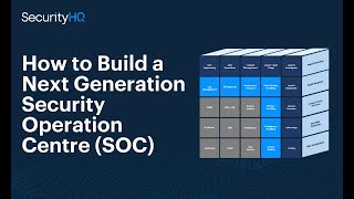 How to Build a Next Generation Security Operation Centre SOC [upl. by Lytsirhc]