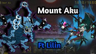 Battle Cats  mount aku ft lilin [upl. by Shaer]