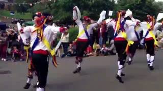 Maid of the Mill Bampton  Moulton Morris Men 20130622 [upl. by Euv537]