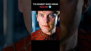 THE MOMENT WHEN VENOM REALISE 🔥 marvel venom3 spiderman shorts [upl. by Templas]