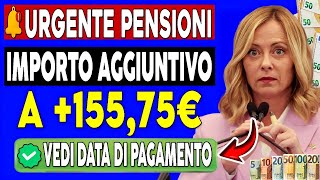 🚨APPROVATO OGGI BONUS DI €15537 Per PENSIONI MINIME E INVALIDITÀ  Data di pagamento [upl. by Talie]