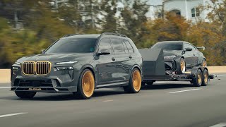 Adro G82 M4  Alpina X7 Tow Rig 4K [upl. by Osithe]