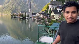 Exploring Hallstatt And Salzburg  Austria 4K Video  DJI Drone Shots  Downtown Salzburg EU Part 6 [upl. by Lemar243]