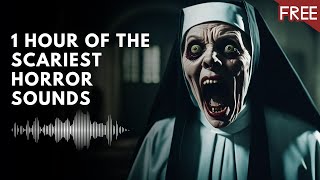 1 Hour of Creepy Horror Halloween Sounds HD FREE [upl. by Sofko]