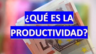 Productividad media marginal y global [upl. by Soiritos610]