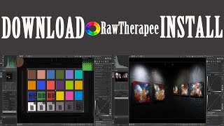 How to Download and Install RawTherapee [upl. by Wesla772]