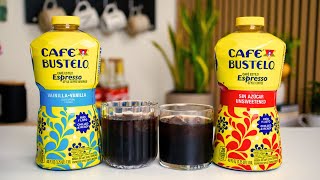 Cafe Bustelo Espresso Style Iced Coffee Review [upl. by Beck966]