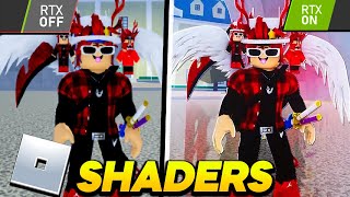 COMO INSTALAR SHADERS REALISTA no ROBLOX BloxShade [upl. by Nadaba728]