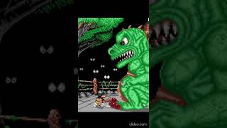 Prehistorik  Jungle World Boss Fight retrogaming amiga500 games [upl. by Silvio]