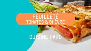 FEUILLETÉ TOMATES amp CHÈVRE 🍅 [upl. by Alrich]