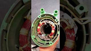 Hitachi pipe cutter field coil windingpipe cuttershortsfield coilpowertools [upl. by Larrabee]