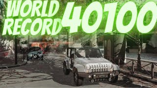 CALL OF DUTY MW3 SERVER CRASH 40100 WORLD RECORD SOLO VETERAN [upl. by Anerak308]