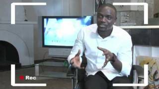 Akon interview exclusif à Bone TV [upl. by Pruter972]