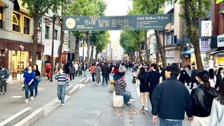 Seoul Korea Myeongdong Cathedral Gyeongbokgung Palace amp Samcheongdong and Insadong walk around [upl. by Aiclid]