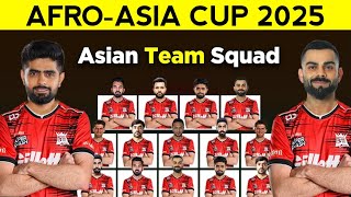 Afro Asia Cup 2025  Afro Asia Cup 2025 Squad  Afro Asia Cup [upl. by Anelec]