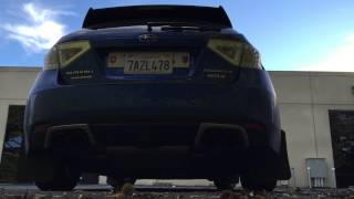 2013 Subaru WRX Equal Length Headers Catless Downpipe EcuTek Protune Revs [upl. by Alletsirhc849]