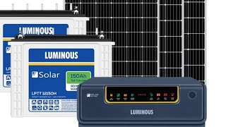 Luminous 15kw solar system [upl. by Ased]