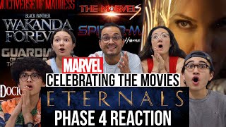 Eternals Teaser Trailer  MARVEL STUDIOS CELEBRATES THE MOVIES REACTION  MaJeliv  Phase 4 amp MORE [upl. by Nwahsyt]