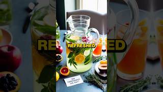 How To Make Quick Detox Water At Home For Natural Cleansing  Detox Recipe Shorts [upl. by Kristi]