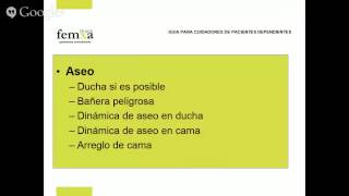 Guía para el cuidado de pacientes dependientes [upl. by Nilat]