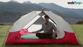 MSR Elixir 3 Tent  Spacious lightweight Backpacking shelter [upl. by Akeim]