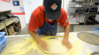 Dominos guy makes 3 Pizzas in 39 Seconds  Sarasota HeraldTribune [upl. by Gish]