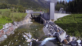 Grimsel Hydro  Ihr experte für Ökologie  Fischlift Gadmerwasser und seine Funktionsweise [upl. by Salta]