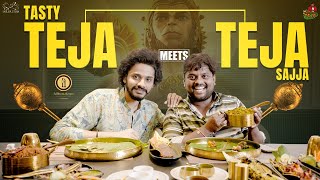 Tasty TEJA meets TEJA Sajja  HanuMAN movie  BiggBoss 7  Pure veg with Teja Sajja  Infinitum [upl. by Arlinda]