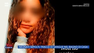 Neonati sepolti tracce di sangue nel bagno di casa  La vita in diretta 19092024 [upl. by Sayette]