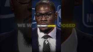 Kevin Durant’s Heartbreaking Speech “You The Real MVP”😢 [upl. by Kenleigh]