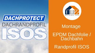 DWZ  DACHPROTECT EPDM Dachrandprofil ISOS [upl. by Pincince]