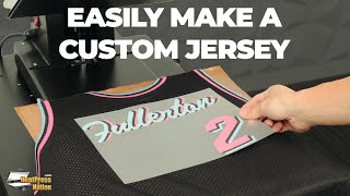 Make Custom Jerseys With Heat Transfers [upl. by Wavell711]