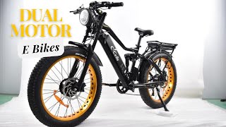 Best Dual Motor EBikes 2024 AWD Fast Long Range [upl. by Ayaet]