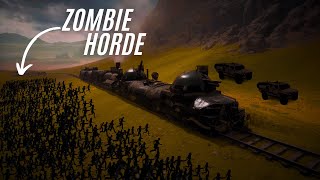 Fighting Post Apocalyptic ZOMBIES in WW1 With an Armored Train  ROTTING RAILWAY [upl. by Leodora]