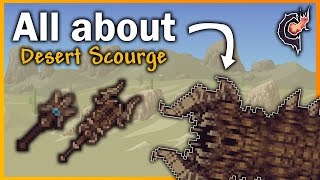 All About Desert Scourge  Terraria Calamity Mod v145 [upl. by Enyawal]