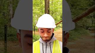 Tree Falling Day Part 2 😅TreeFalls EpicFails FunnyMoments BadDay Comedy construction shorts [upl. by Bethezel]