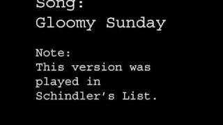 Gloomy Sunday Played in Schindlers list [upl. by Aseram821]