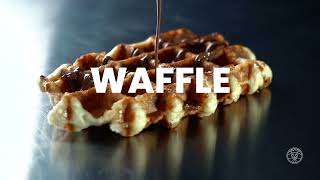 Waffle de Liège feito com KitKat [upl. by Papert]