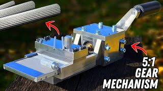 I BUILD a Knurling MACHINE for Serial Manufacturing [upl. by Selec]