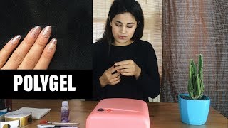 EVDE PROTEZ JEL TIRNAK YAPIMI  POLYGEL NAILS [upl. by Kial543]