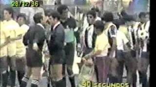 Alianza Lima 5  Universitario 1 28121986  Los Potrillos [upl. by Airamahs94]