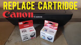 How to ReplaceRemove Ink Cartridge in Canon Pixma MG3070S Printer [upl. by Light210]