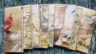 Making TN Journals using Marjolein Bastin illustrations part1 [upl. by Eeliab]