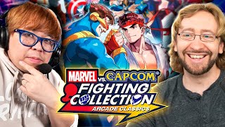 We PLAYED Marvel Vs Capcom Fighting Collection w jwonggg [upl. by Elle]